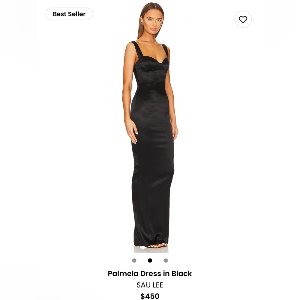 Palmela Dress in Black, Size 14